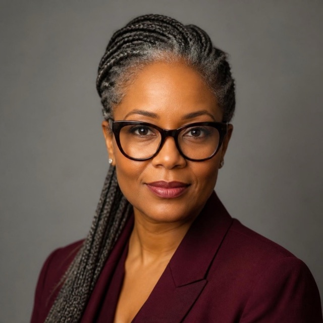 AI-generated portrait representing the Chief Legal Officer persona